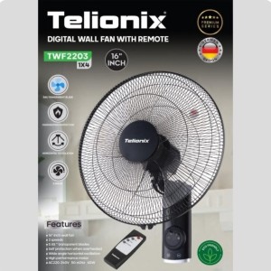 پنکه دیواری تلیونیکس مدل TWF 2203