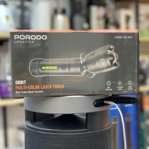 چراغ قوه لیزر دار پورودو پاوربانک دار مدل ORBIT PDLSTL2220