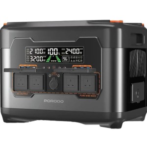پاوراستیشن 2400 وات پرودو مدل porodo portable power station 2400