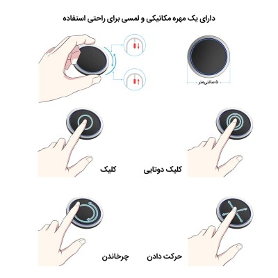 تبلت گرافیکی و قلم نوری ایکس‌پی پن مدل Deco Pro Medium
