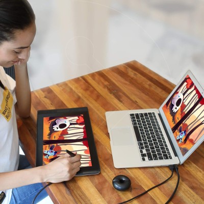 کابل اتصال ۳ به ۱ تبلت‌های گرافیکی مانیتوردار هویون مدل CB05A