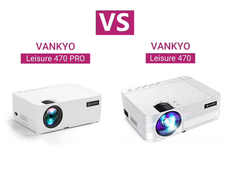 مقایسه ویدئو پروژکتور Leisure 470 و Leisure 470 Pro