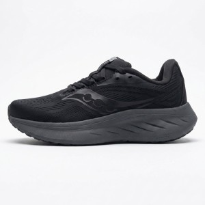 ساکنی راید 18 مشکی طوسی Saucony Ride 18