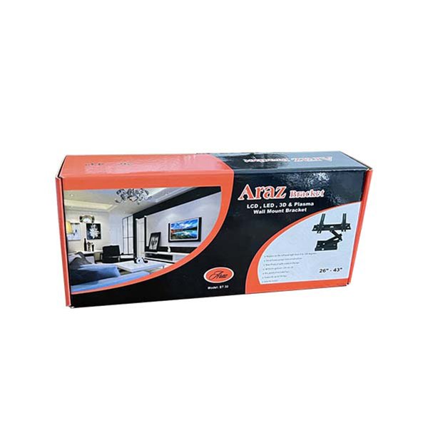 براکت دیواری تک بازو آراز ST30 (26تا43اینچ)