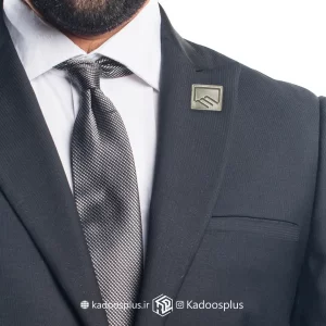 بج سینه سازمان نظام مهندسی نقره ای