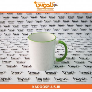 ماگ دسته و لبه رنگی