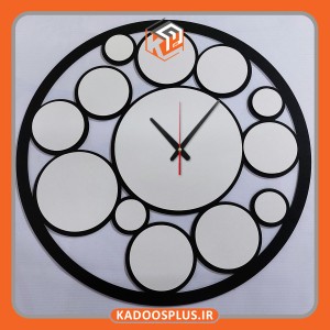 ساعت دیواری حبابی با چاپ اختصاصی
