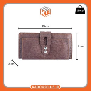 کیف پول چرمی بانوان کد 44039