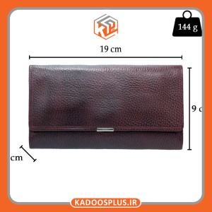 کیف پول چرمی بانوان کد 44034