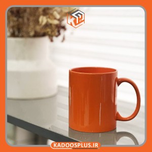 ماگ فول کالر قرمز با چاپ دلخواه