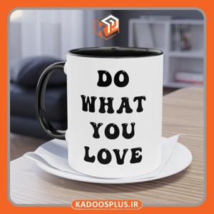 ماگ دسته و داخل رنگی
