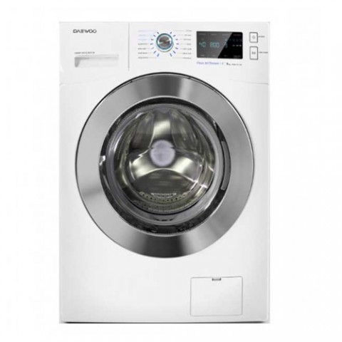 ماشین لباسشویی 8 کیلویی سفید دوو مدل DWK-8544