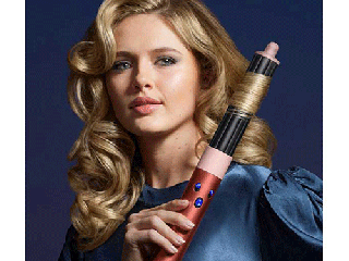 سشوار برس دار حالت دهنده دایسون مدل Airwrap HS08 رنگ صورتی برنز