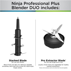 مخلوط کن نینجا آمریکا مدل NINJA Standmixer mit Auto-iQ BN750