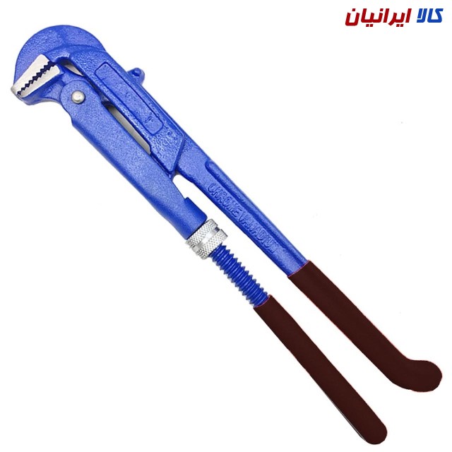 آچار لوله گیر دو دسته کروم وانادیوم سایز 1 اینچی