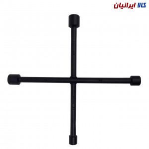 آچار چرخ ۴ سر دنفوس مشکی