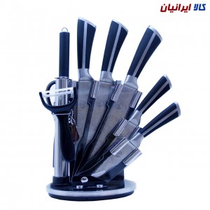 سرویس چاقو آشپزخانه 9 پارچه نوبل