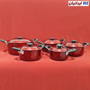 سرویس قابلمه 10 پارچه مدل روحی