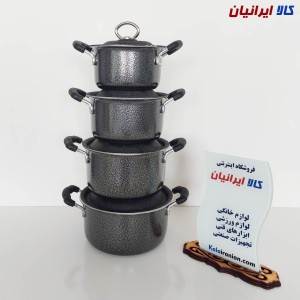 سرویس قابلمه کودک 8 پارچه روحی دسته دار