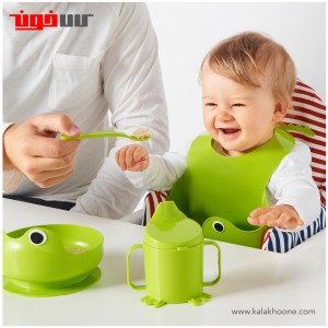 سرویس ۴ تکه غذا خوری کودک ایکیا مدل MATA