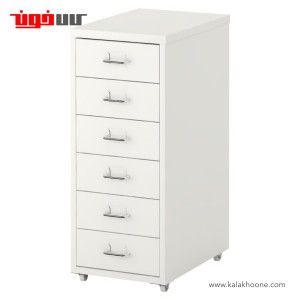 میز دراور چرخدار ایکیا مدل HELMER