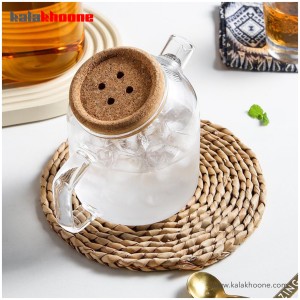 پارچ و قوری پیرکس درب دکمه