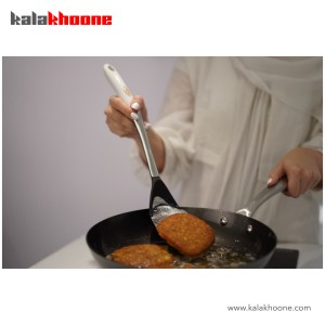 کفگیر شیاردار باریکو
