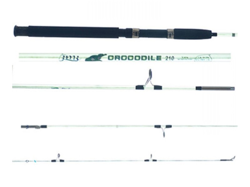 چوب ماهیگیری توپُر 2 تیکه کروکودیل 135cm
