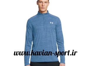 تیشرت نیم زیپ کوهنوردی طرح Under armor