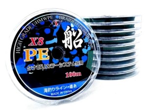 نخ ماهیگیری ابریشم 8 لایه PE سایز 0.35mm