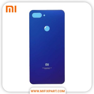 قیمت خرید درب پشت آبی تیره Mi 8 Lite شیائومی