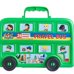 ست ماژیک رنگ آمیزی Travel bus اسکول فنس