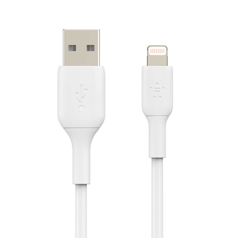 کابل شارژ  USB به لایتنینگ بلکین مدل CAA001bt1MWH طول 1 متر