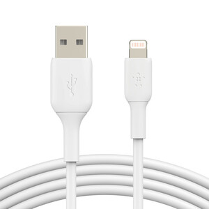 کابل شارژ  USB به لایتنینگ بلکین مدل CAA001bt1MWH طول 1 متر