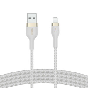کابل تبدیل USB به لایتنینگ بلکین مدل CAA010bt1MWH طول 1 متر