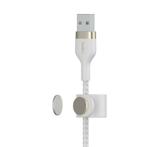 کابل تبدیل USB به لایتنینگ بلکین مدل CAA010bt1MWH طول 1 متر