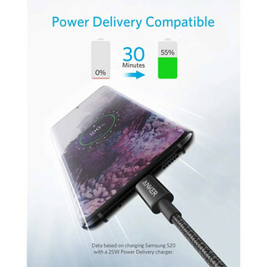 کابل تبدیل USB-C به USB-C انکر مدل  A8752 طول یک متر