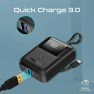 پاوربانک پرومیت مدل POWERPOD-10 ظرفیت ۱۰۰۰۰