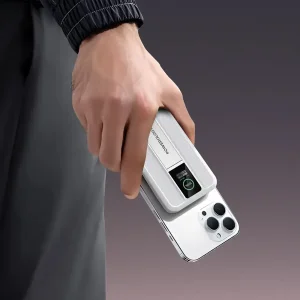 پاوربانک بی‌سیم 10000  30 وات پاورولوجی مدل PPB20910BK 