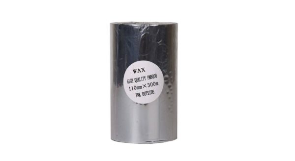 ریبون پرینتر لیبل زن مدل  wax 110mm x 300m