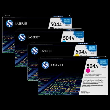 کارتریج اچ پی چهار رنگ HP 504A