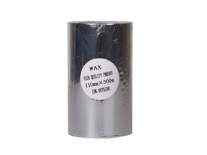 ریبون پرینتر لیبل زن مدل  wax 110mm x 300m