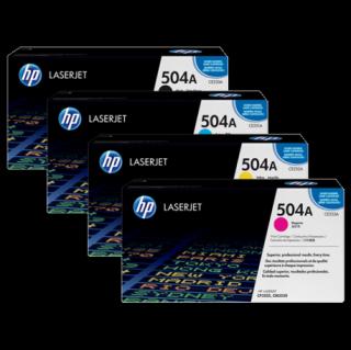 کارتریج اچ پی چهار رنگ HP 504A