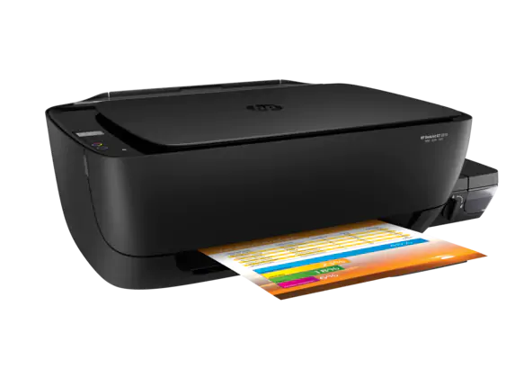 پرینتر چندکاره جوهرافشان اچ پی مدل DeskJet GT 5810