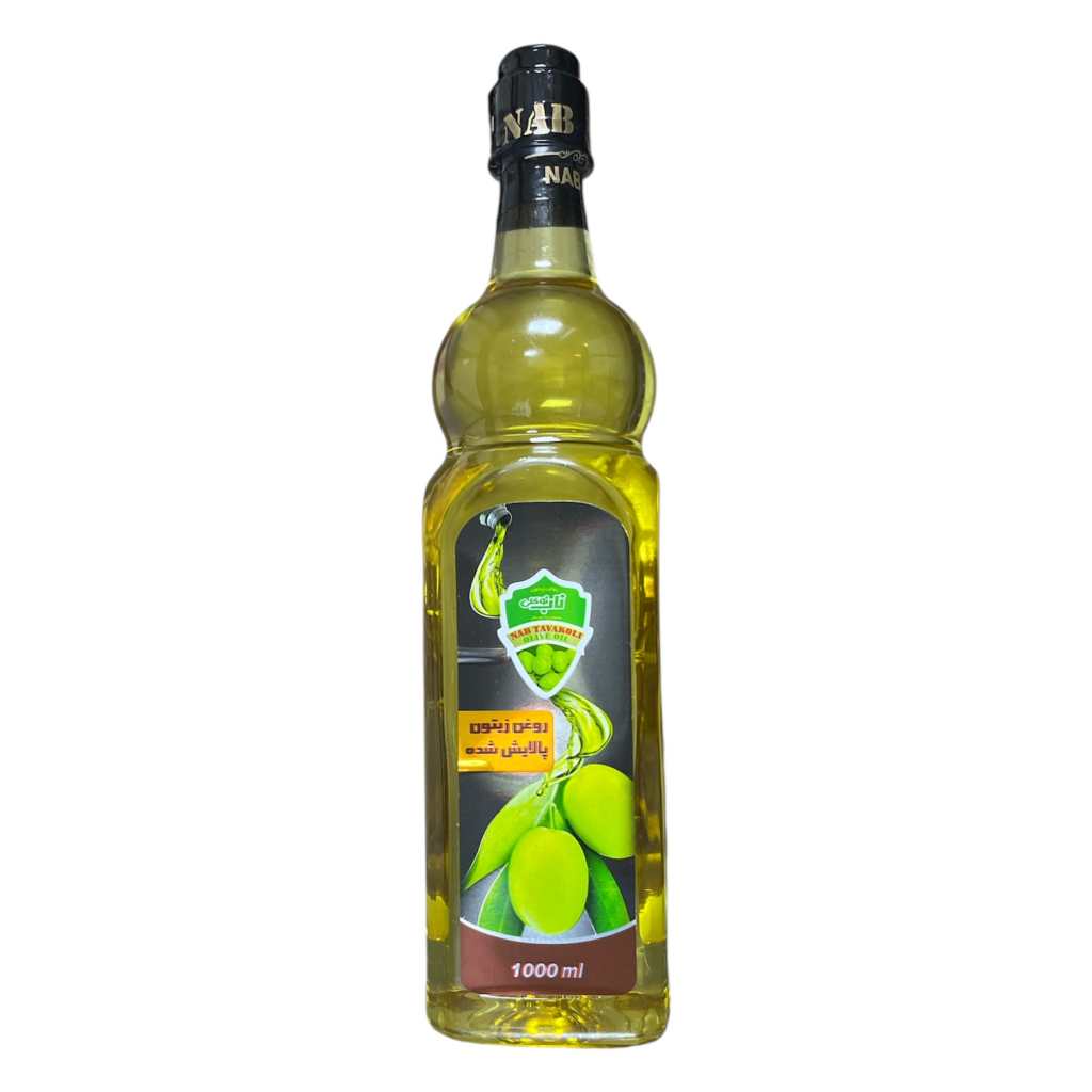 روغن زیتون 1 لیتری پالایش شده (بی بو) ناب