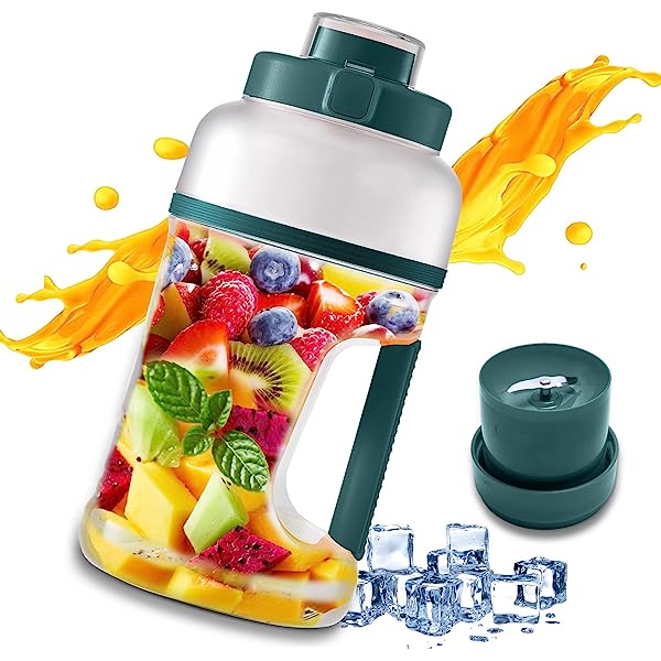 جویسر شارژی بطری مخلوط کن قدرتمند و بزرگ JUICE BUCKET D02