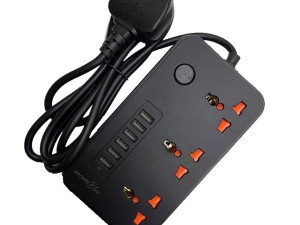 سه راهی برق با خروجی USB برای  رهایی از شلوغی و سردر گمی سیم های شارژ