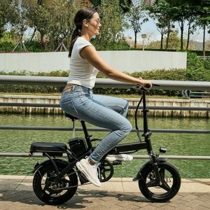 دوچرخه برقی تاشو کایان زارا بزرگسال ۱۴ اینچی مدل V3