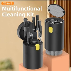 کیت تمیز کننده ۲۰ کاره اصلی مدل 20in1 Cleaning Brush Set
