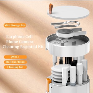 کیت تمیز کننده ۲۰ کاره اصلی مدل 20in1 Cleaning Brush Set